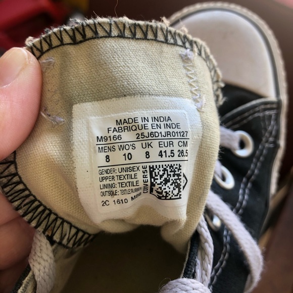 Converse Chuck Taylor All Star Low-Tops Black - Picture 6 of 6